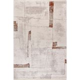 Pierre Cardin Halı Alegra GD01A Akrilik ile Üretilen Yüksek Dokuma Sıklığına Sahip Şık Makine Halısı Yeni Ürün - Gri - Kiremit - 120 x 180 cm