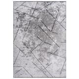 Pierre Cardin Halı Azur UZ02B Gri Antrasit Pamuk Akrilik Yumuşak Dokulu Modern Kilim VİZON 200 x 290