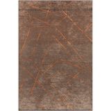 Pierre Cardin Halı Azur UZ02D Kahve Bakır Pamuk Akrilik Yumuşak Dokulu Modern Kilim KAHVE 200 x 290