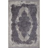 Pierre Cardin Halı Magnifigue BQ00J Yumuşak Dokulu Doğal Iplik Kullanılarak Üretilen Modern ve Şık Tarz Halı - 160 x 230 cm - Antrasit - Lacivert