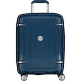 Pierre Cardin Kabin Boy %100 Polipropilen Valiz Petrol 04PC7070 - Mavi