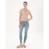 Pierre Cardin Kadın Açık Mavi Jean Pantolon 50284083-vr003