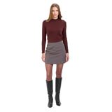 Pierre Cardin Kadın Antrasit Dokuma Etek 50318251-VR006 - 38