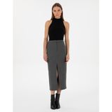 Pierre Cardin Kadın Antrasit Etek (Dokuma) 50314094-VR006