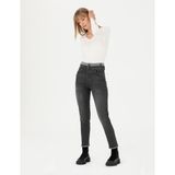 Pierre Cardin Kadın Antrasit Mom High Waist Fit Jean Pantolon 50279059-VR006 - 34