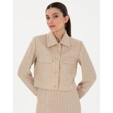Pierre Cardin Kadın Bej Ceket 50300056-VR011