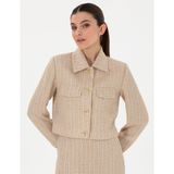 Pierre Cardin Kadın Bej Ceket 50300056-VR011