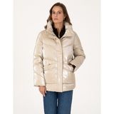 Pierre Cardin Kadın Bej Comfort Fit Mont 50308990-VR011 - 38