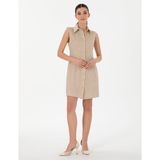 Pierre Cardin Kadın Bej Elbise (Dokuma) 50305999-VR011