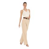 Pierre Cardin Kadın Bej Pantolon Kanvas-chino 50289786-vr011