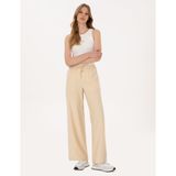 Pierre Cardin Kadın Bej Pantolon (Kanvas-Chino) 50318198-VR011