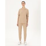 Pierre Cardin Kadın Bej Regular Fit Eşofman Altı 50300857-VR011 - XL