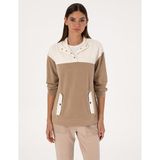 Pierre Cardin Kadın Bej Sweatshirt 50309096-VR011