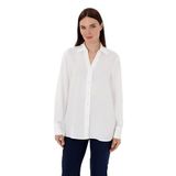 Pierre Cardin Kadın Beyaz Gömlek Desenli 50311566-VR013