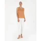 Pierre Cardin Kadın Beyaz Jean Pantolon 50284082-VR013