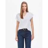 Pierre Cardin Kadın Beyaz Tişört Basic 50325454-VR013
