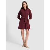 Pierre Cardin Kadın Bordo Elbise (Dokuma) 50318786-VR014