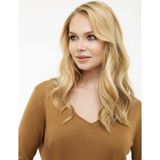 Pierre Cardin Kadın Camel Regular Fit Kazak 50215619-VR015 - S