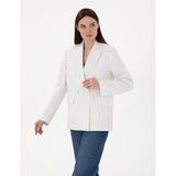 Pierre Cardin Kadın Ekru Ceket 50300067-VR019