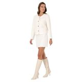 Pierre Cardin Kadın Ekru Etek (Dokuma) 50319441-VR019