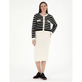 Pierre Cardin Kadın Ekru Etek (Triko) 50296199-VR019
