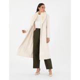 Pierre Cardin Kadın Ekru Kaşe Kaban 50290350-VR019 - 36