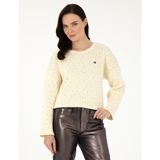 Pierre Cardin Kadın Ekru Kazak /triko 50290560-vr019