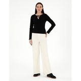 Pierre Cardin Kadın Ekru Pantolon (Triko) 50296235-VR019