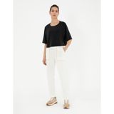 Pierre Cardin Kadın Ekru Regular Fit Eşofman Altı 50284068-VR019