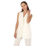 Pierre Cardin Kadın Ekru Yelek (Dokuma) 50299950-VR019