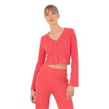 Pierre Cardin Kadın Fuşya Hırka (Örme) 50263591-VR023