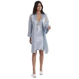 PİERRE CARDİN KADIN GECELIK 6955 SATEN KAPLI 6LI SET MİST