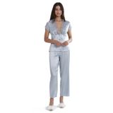 Pierre Cardin Kadın Gecelik, Saten, Mist Rengi, S Beden