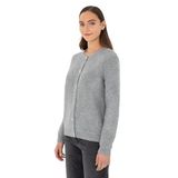 Pierre Cardin Kadın Gri Melanj Hırka Triko 50290546-vr086