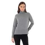 Pierre Cardin Kadın Gri Melanj Kazak /triko 50296491-vr086