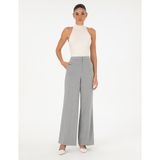 Pierre Cardin Kadın Gri Palazzo Kumaş Pantolon 50302508-Vr024 - 42 - Dropsuz