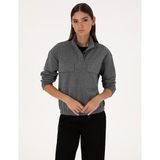 Pierre Cardin Kadın Gri Sweatshirt 50309089-VR024