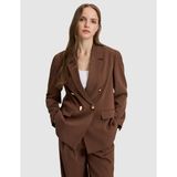 Pierre Cardin Kadın Kahverengi Comfort Fit Ceket 50320338-VR029 - Dropsuz - 42