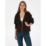 Pierre Cardin Kadın Kahverengi Hırka (Örme) 50314965-VR029