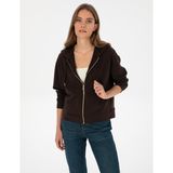 Pierre Cardin Kadın Kahverengi Hırka (Örme) 50314965-VR029