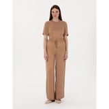 Pierre Cardin Kadın Kahverengi Pantolon (Kanvas-Chino) 50301237-VR029