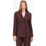 Pierre Cardin Kadın Kahverengi Regular Fit Ceket 50324082-VR029 - 34 - Dropsuz