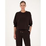 Pierre Cardin Kadın Kahverengi Sweatshirt 50314963-VR029
