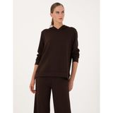 Pierre Cardin Kadın Kahverengi Sweatshirt 50314972-VR029
