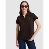 Pierre Cardin Kadın Kahverengi Tişört Basic 50325465-VR029