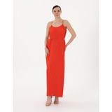 Pierre Cardin Kadın Kırmızı Elbise (Dokuma) 50301053-VR030