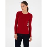 Pierre Cardin Kadın Kırmızı Kazak /triko 50316334-vr030 Kırmızı
