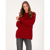 Pierre Cardin Kadın Kırmızı Kazak/triko 50316342-VR030, L