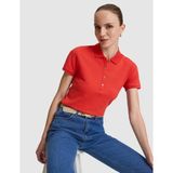 Pierre Cardin Kadın Kırmızı Slim Fit Pamuklu Polo Yaka Basic Tişört 50325456-VR030