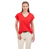 Pierre Cardin Kadın Kırmızı Tişört Basic 50325454-VR030